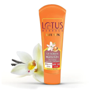  Lotus Herbals Safe Sun Invisible Matte Gel Sunscreen SPF 50