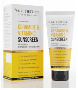  Dr. Sheth's Ceramide & Vitamin C Sunscreen